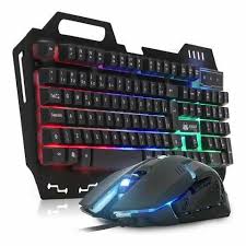  - Teclado - preta - Central - unidade    Cod. TECLADO MOUSE GAMER COM LED KP-2054